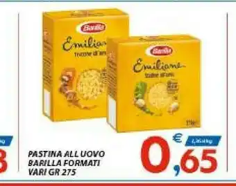 Vivo Supermercati Barilla Pasta all'uovo offerta