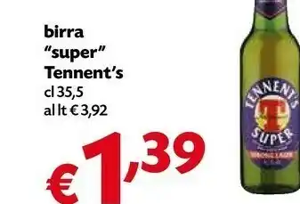 Tennent's Birra