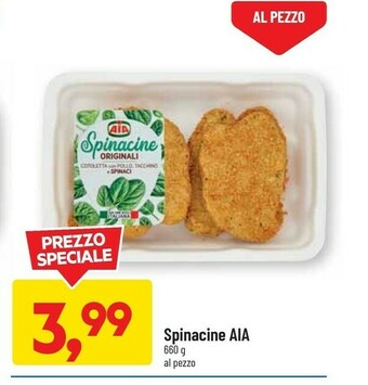 DPiù Aia Spinacine offerta