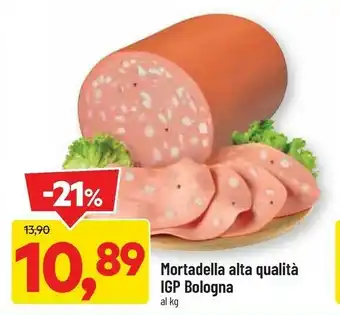 DPiù Mortadella Alta Qualità Igp Bologna offerta