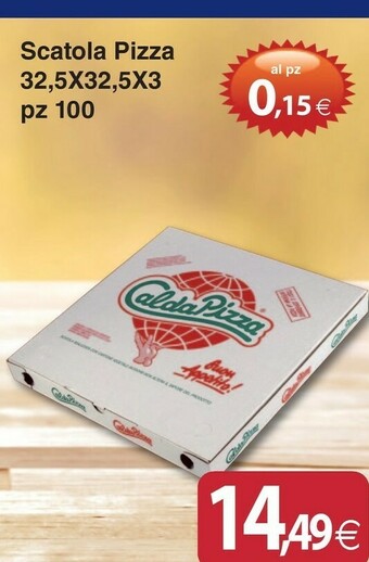 Docks Cash&Carry Scatola Pizza offerta