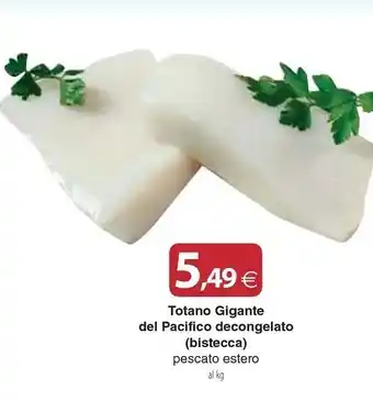 Totano Gigante Del Pacifico Decongelato