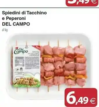 Docks Cash&Carry Del campo Spiedini Di Tacchino E Peperoni offerta