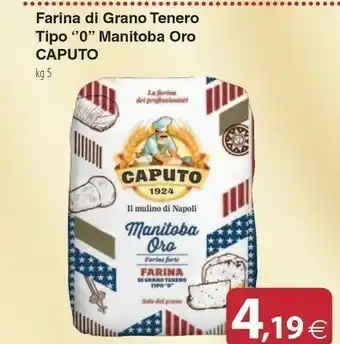 Docks Cash&Carry Caputo Farina Di Grano Tenero Tipo 0 Manitoba Oro offerta