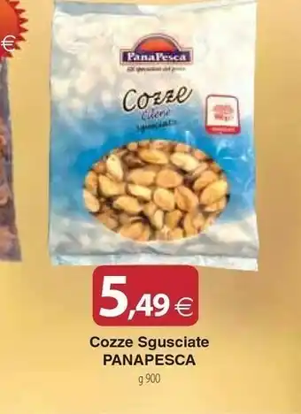 Docks Cash&Carry Pana pesca Cozze Sgusciate offerta