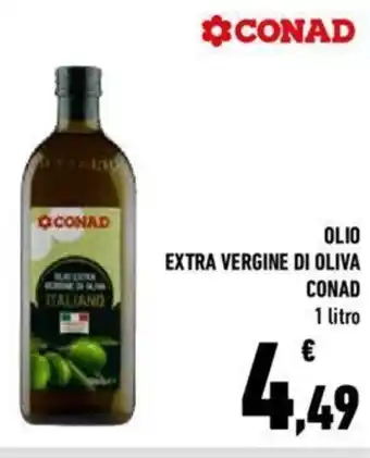 Conad Conad Olio Extra Vergine Di Oliva 1 litro offerta
