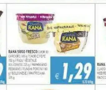 Supermercati Agorà Rana Pesto offerta