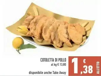Conad Superstore Conad Cotoletta Di Pollo offerta