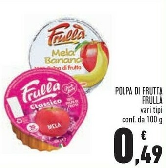 Conad Superstore Frullà Mela Fresca 100% Polpa Di Frutta 100 G(ml) offerta