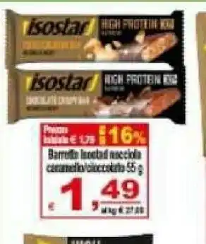 Isostar Barrette proteiche