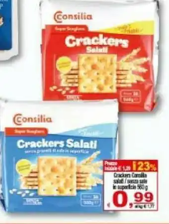 CTS Supermercati Consilia Crackers offerta