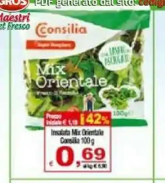 CTS Supermercati Consilia Insalata offerta