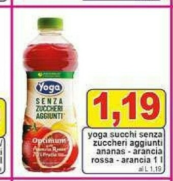 Gros Yoga succhi offerta