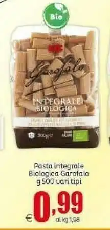 Elite Garofalo Pasta Mista Integrale Bio 500 G(ml) offerta