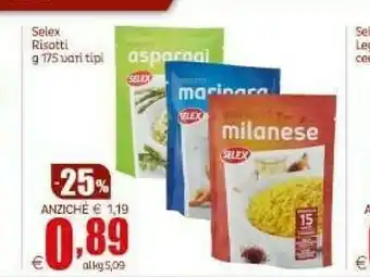 Elite Selex Risotto Milanese 175 G(ml) offerta