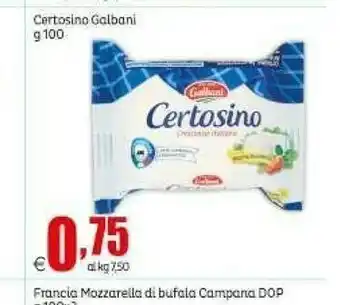 Elite Galbani Certosino 100 G(ml) offerta