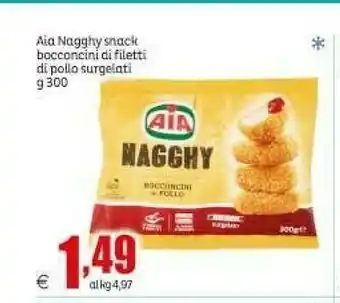 Elite Aia Nagghy Bocconcini Di Filetti Di Pollo 300 G(ml) offerta