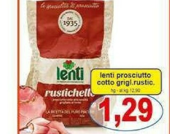 Gros Prosciutto cotto offerta