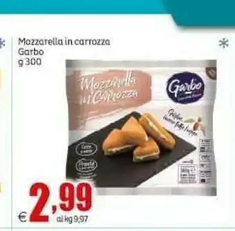 Elite Garbo Mozzarella In Carrozza offerta