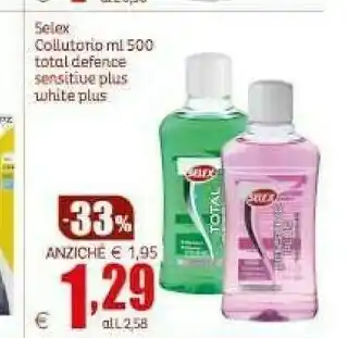 Elite Selex Collutorio offerta