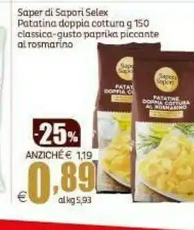 Patatina Doppia Cottura