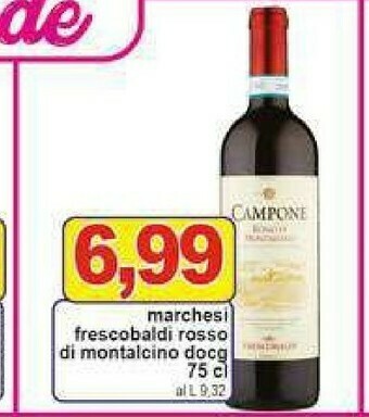 Gros Frescobaldi Vino rosso offerta