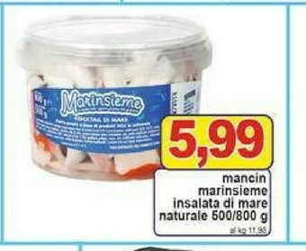 Gros Marinsieme Insalata di mare offerta