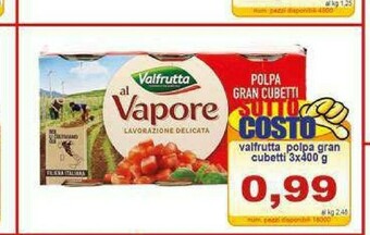Gros Valfrutta Pomodori pelati offerta