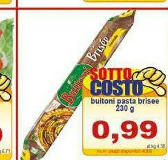 Gros Buitoni Pasta sfoglia offerta