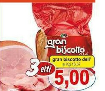 Gros Prosciutto cotto offerta