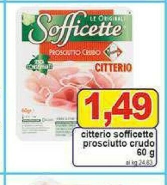 Gros Citterio Prosciutto crudo offerta