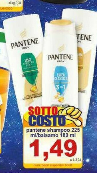 Gros Pantene Shampoo offerta