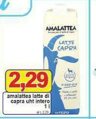 Gros Amalattea Formaggio di capra offerta