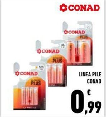 Conad Conad Linea Pile offerta