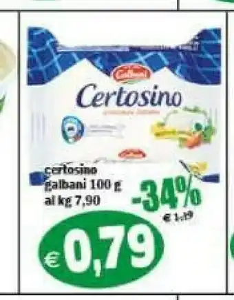 Gros Certosa offerta