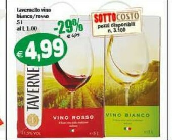 Gros Tavernello Vino offerta