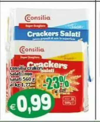 Gros Consilia Crackers offerta