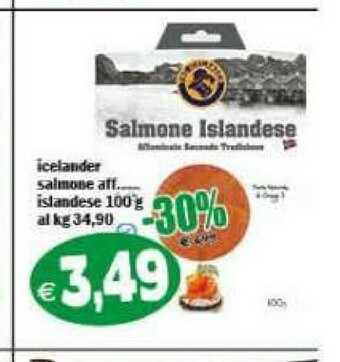 Gros Salmone affumicato offerta