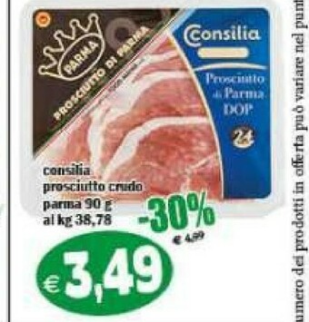 Gros Consilia Prosciutto di Parma offerta