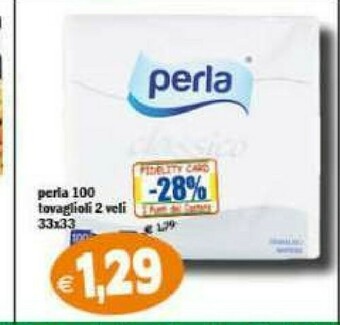 Gros Perla Tovaglioli offerta