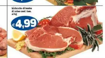 Gros Bistecche di maiale offerta