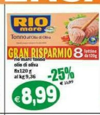 Gros Rio Mare Tonno Rio mare offerta