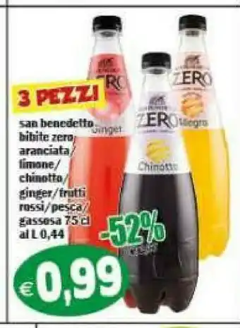 Gros San Benedetto Bevande analcoliche offerta