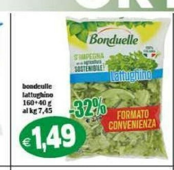Gros Bonduelle Insalata offerta