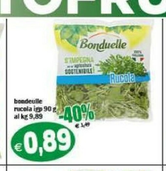 Gros Bonduelle Insalata offerta