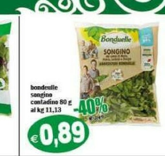 Gros Bonduelle Insalata offerta