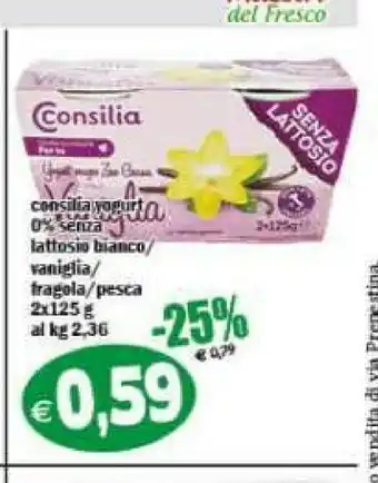 Il Castoro Supermercati Consilia Yogurt offerta