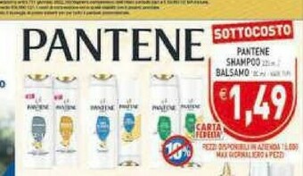 Gros Pantene Shampoo offerta