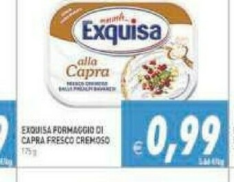Gros Exquisa Formaggio spalmabile offerta