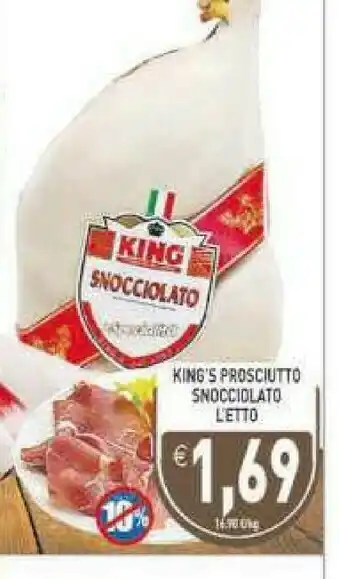 Gros Prosciutto crudo offerta